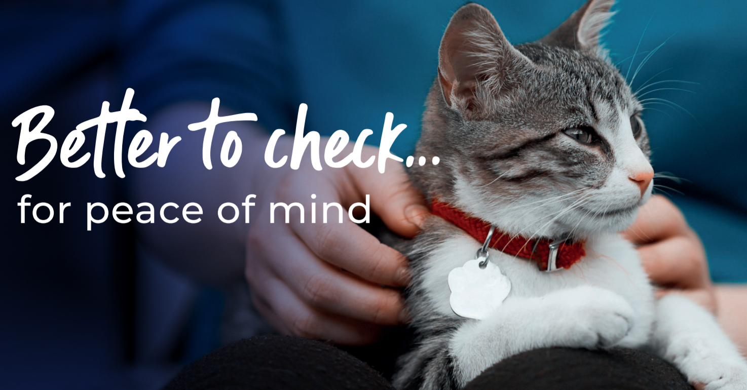 Better to check your pets for peace of mind
