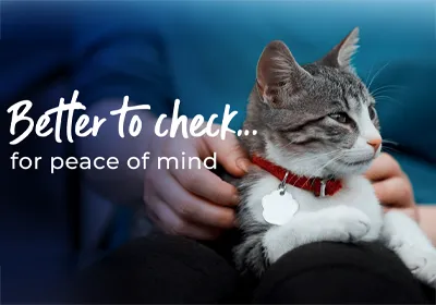Better to check your pets for peace of mind